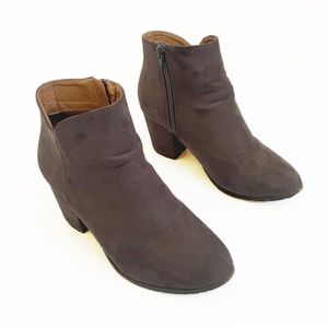 Bonnibel Faux Suede Ankle Boots